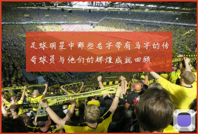 足球明星中那些名字带有马字的传奇球员与他们的辉煌成就回顾